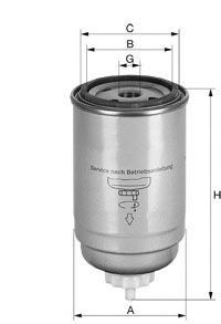 UNIFLUX FILTERS xn325 -  Топливный фильтр
